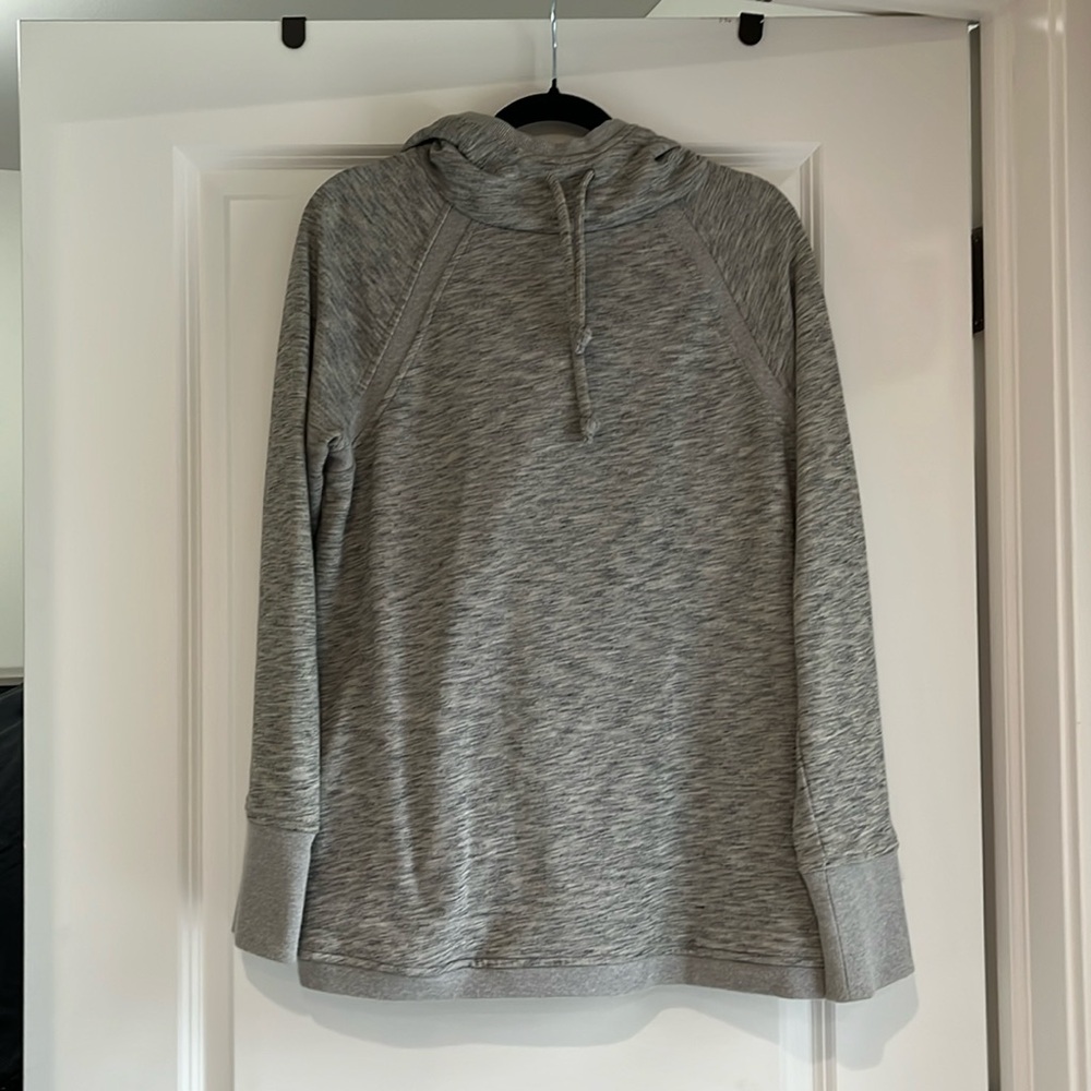 Gray Hooded Sweatshirt